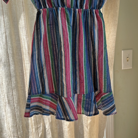 Striped linen dress - Picture 3 of 3